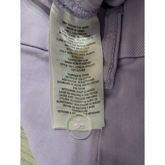 Current Elliott Lavender Purple Pants Sz 27 Soft Ankle Pockets Blogger's fave 97 - Picture 7 of 10